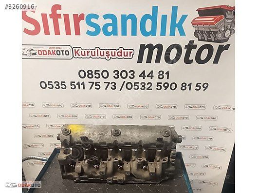035931 Renault Laguna 1.9 Çıkma Silindir Kapağı Orjinal Temiz