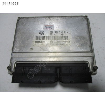 Audi A6 Motor Beyni 3B0907551CJ 0261207466