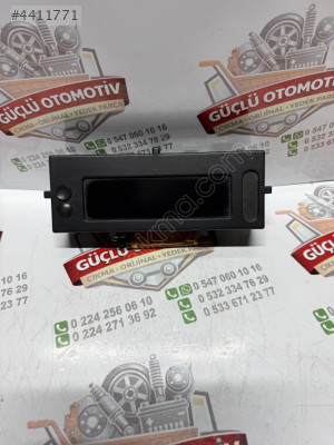 RENAULT MEGANE 3 DİJİTAL SAAT BİLGİ EKRANI ORİJİNAL SÖKME