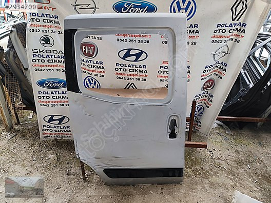 Fiat Fiorino sağ sürgülü kapı orijinal gri