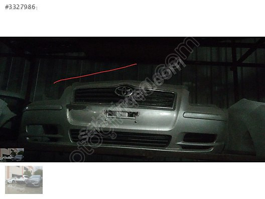 2007 TOYOTA AVENSIS ÖN TAMPON ÜNALLAR OTO YEDEK PARÇA