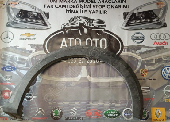 DACİA SANDERO 3 ÖN ÇAMURLUK YAN KORUMA DODİK ORJİNAL ÇIKMA