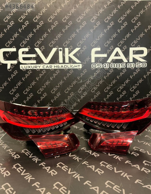 MERCEDES W213 E SERİSİ 2020-2023 SOL-SAĞ TAKIM  STOP LOGOLU