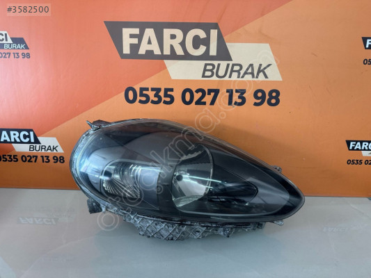 PUNTO EVO SAĞ FAR SİYAH ZEMİN ORJİNAL