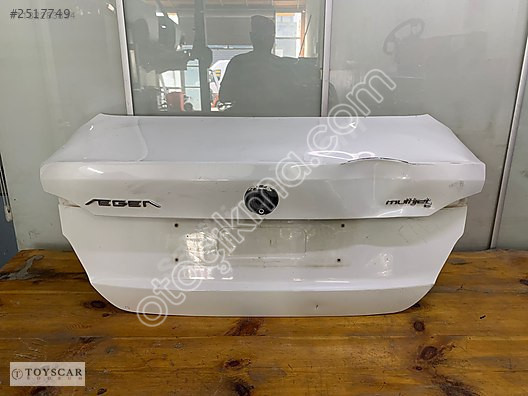 Fiat Egea 2015 - 2021 Bagaj Kapağı Beyaz Çıkma Orjinal