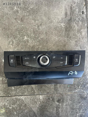 AUDİ A4 KLİMA KONTROL PANELİ ORJINAL HATASIZ ÇIKMA EGE OTO