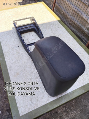 RENAULT MEGANE 2 ORJİNAL ORTA KONSOL VE KOL DAYAMA