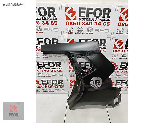 HONDA JAZZ SIFIR SOL ARKA ÇAMURLUK 15-19 OEM NO: 04646-T5A-G00ZZ