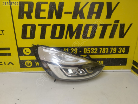 260105593R 260108886R RENAULT CLİO 4 İKON SAĞ FAR FULL LED ORJ