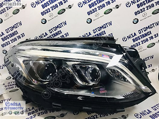 MERCEDES ML SERİSİ W166 KASA MAKYAJLI LEDLİ SAĞ FAR A1669062203
