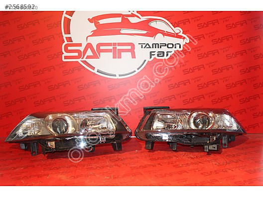 RENAULT MEGAN 2 2005-2011 MODEL İÇİ SİYAH MERCEKLİ FAR TAKIM