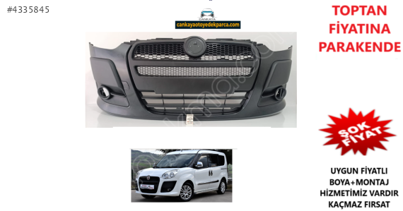 FİAT DOBLO ÖN TAMPON SİSLİ SIFIR 2009  735512757