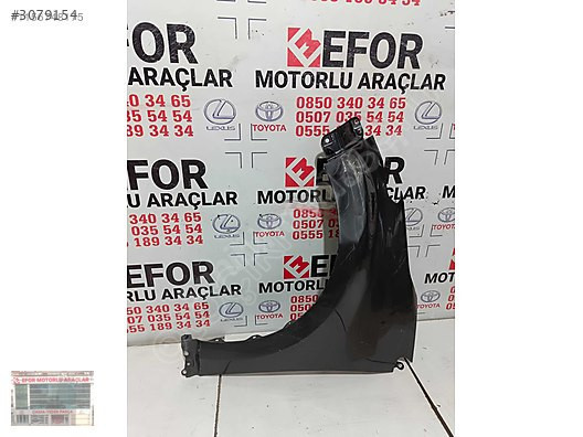 TOYOTA YARİS SOL ÖN ÇAMURLUK ÇIKMA ORJİNAL YEDEK PARÇA 20-23