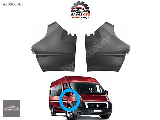 DUCATO ÖN ÇAMURLUK SAĞ SOL 2006-2014 ADT FYT 1342571080