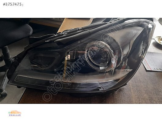 2013 MERCEDES C180 SOL FAR 'ÜNALLAR OTO ÇIKMA YEDEK PARÇA' DA