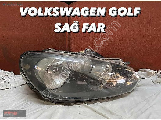 Orjinal Volkswagen Golf Sağ Ön Far - Eyupcan Oto Çıkma P