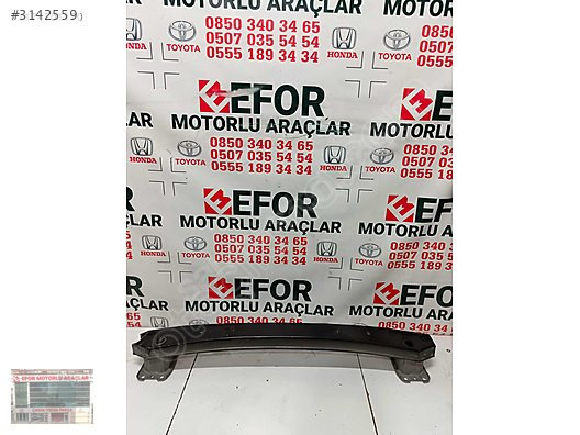 HONDA CİVİC ARKA TAMPON DEMİRİ ORJİNAL ÇIKMA YEDEK PARÇA