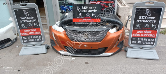 PEUGEOT 2008 DOLU ÖN TAMPON ÇIKMA ORİJİNAL