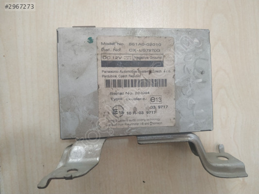TOYOTA AURİS BLUETOOTH BEYNİ 861AO-02010