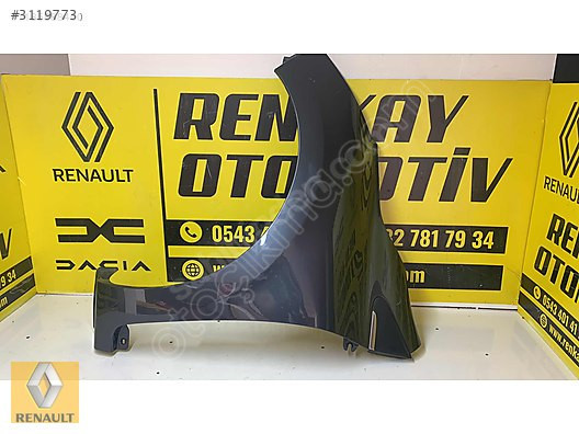 RENAULT CLİO 4 SOL ÖN ÇAMURLUK ÇIKMA ORJİNAL YEDEK PARÇA RENKAY