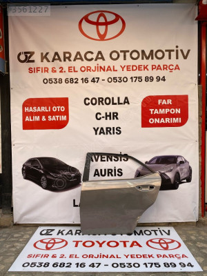 2013-2018 TOYOTA COROLLA ÇIKMA ORJİNAL SOL ARKA KAPI