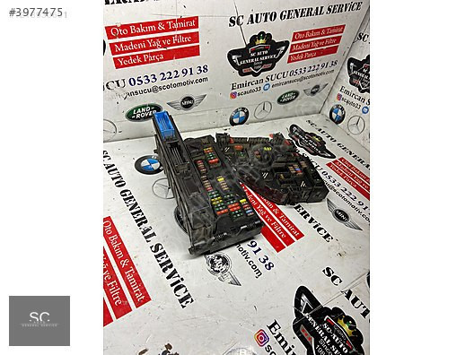BMW F10 BENZİNLİ ÖN ARKA SİGORTA KUTUSU F10 JBE V1