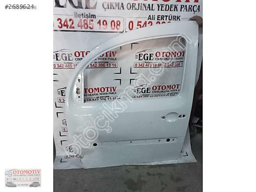 RENAULT KANGO 3 BEYAZ SOL ÖN KAPI ORJINAL LOKALLIK