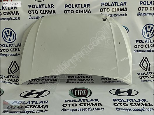 Volkswagen Polo 2018- 2021 motor kaputu orijinal göçük hasarlı