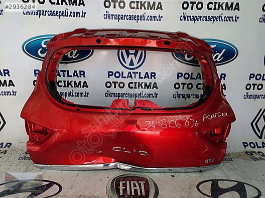 Renault Clio 4 bagaj kapağı orjinal
