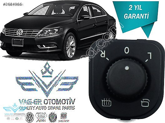 PASSAT CC 2013-2017 DİKİZ AYNA AYAR KUMANDA DÜĞMESİ 1K095956