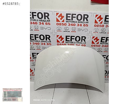 HONDA CİVİC FB7 MOTOR KAPUTU ÇIKMA ORJİNAL YEDEK PARÇA
