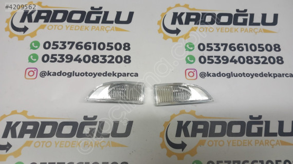 RENAULT FLUENCE SAĞ/SOL AYNA SİNYALİ TAKIM SIFIR YEDEK PARÇA
