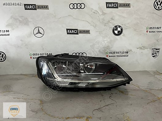 JETTA GÜNDÜZ LEDLİ SAĞ FAR ORJİNAL