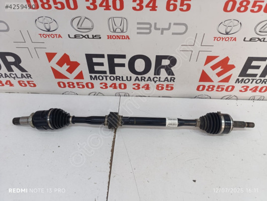 TOYOTA CHR ORJİNAL ÇIKMA SAĞ AKS 16-23