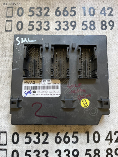ÇIKMA VW GOLF JETTA 1K0 937 087 G 1K0937087G BCM BEYNİ