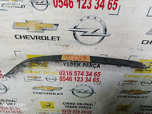 OPEL CORSA C ÖN TAMPON ALT SAĞ SPOYLER OEM 13120847
