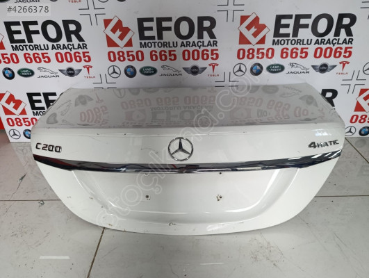 MERCEDES C SERİSİ W205 BAGAJ KAPAĞI ÇIKMA YEDEK PARÇA