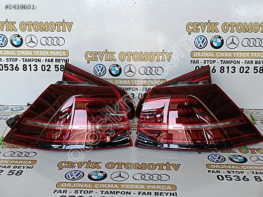 Golf 7.5 Kayar Sinyalli Stop Takımı - Volkswagen Oto Parç