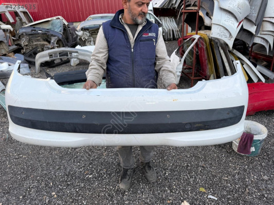 PEUGEOT 207 ARKA TAMPON ORJİNAL ÇIKMA TEMİZ ÜRÜN 2003-2010 MODEL