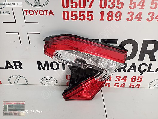 TOYOTA CHR SAĞ İÇ STOP ÇIKMA ORJİNAL YEDEK PARÇA