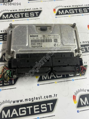 Toyota Aygo 1.0 Motor Beyni 0261208704 89661-0H013