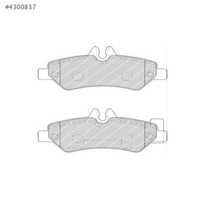 Crafter-Sprinter Arka Fren Balatası 2006-2016 2E0698451-8