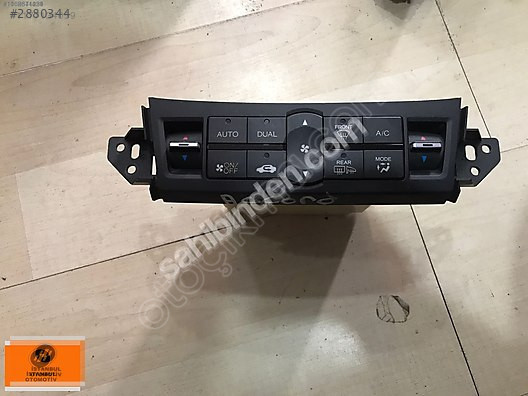HONDA ACCORD KLİMA KONTROL PANELİ ORJINAL ÇIKMA 