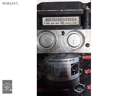 BMW E60 ABS BEYNİ 0265950666 3451 6777797-01 0265236020