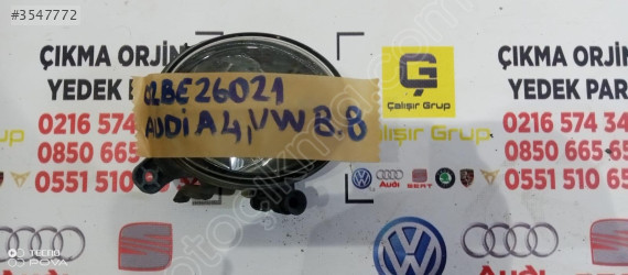 AUDİ A5 SAĞ SİS FARI OEM 02be26021 ÇIKMA SÖKME YEDEK PARÇA