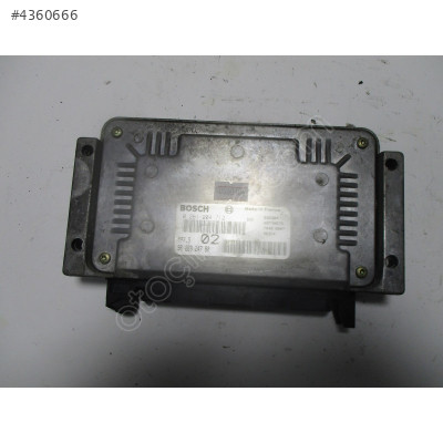 Peugeot 206 1.4 Motor Beyni 0261204712 9628324780 MP7.3