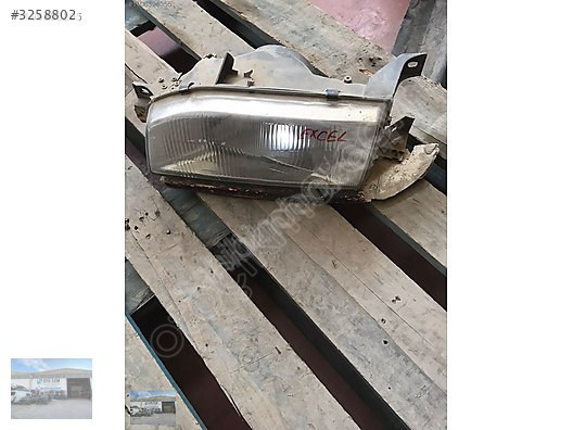 OTO CEMDEN ÇIKMA HYUNDAİ EXCEL (91-93) SOL FAR