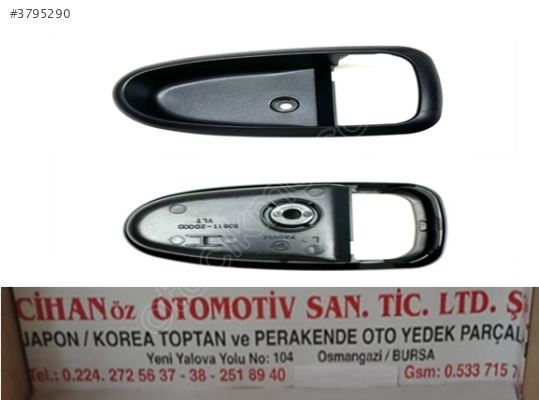 HYUNDAİ ELANTRA KAPI KOL YUVASI 2001-2006 ÖN/ARKA SOL 83611-2D000
