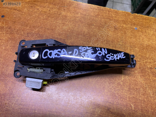 OPEL CORSA D SOL ÖN KAPI KOLU İÇ MEKANİZMASI KOMPLE 24463523