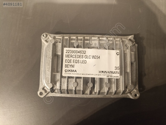MERCEDES GLC W254 EQE EQS LED BEYNİ 2239004632 Ç